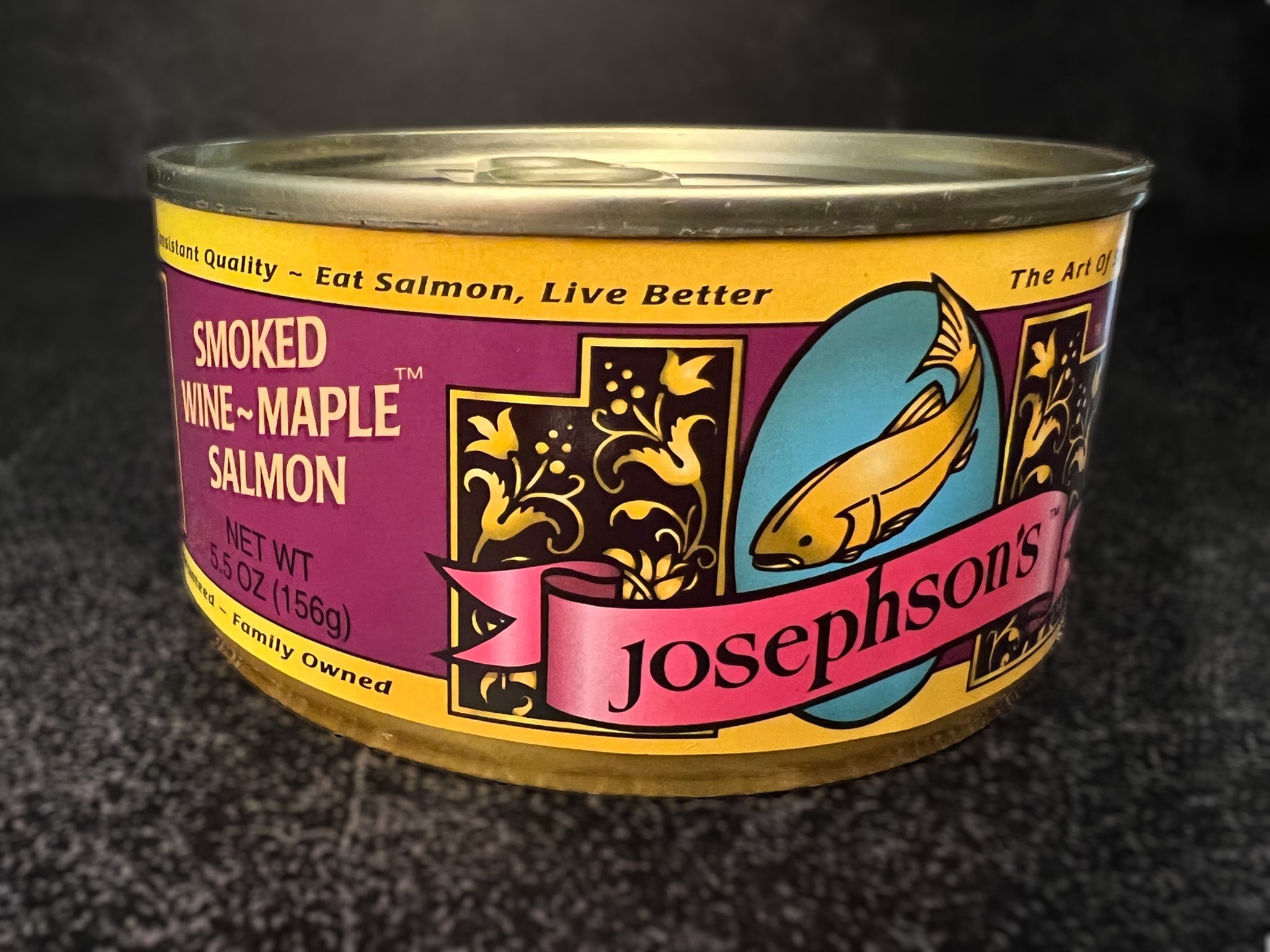 Smoked Wine-Maple Salmon 5.5 oz